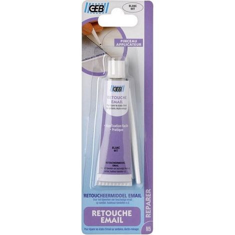 Oberflächenretusche Email Weiß 20ml - Geb