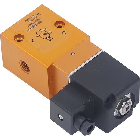 Guide intérieur de l'électrovanne G1/4 po, 2 positions, 3 voies, vanne d'inversion haute pression 220 V CA (1/5)