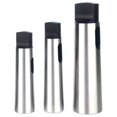 Lot de 3pcs Cône Morse douille de perçage Réduction adaptateur pour tour de fraisage (MT1 à MT2, MT3 à MT2, MT3 à MT4) (1/5)