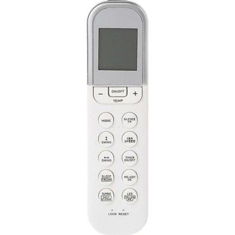 Fernbedienung kompatibel mit Midea Rg36f Klimaanlage -bgef Rg36f2 /bgef Rg36f4 /bgef FLITI