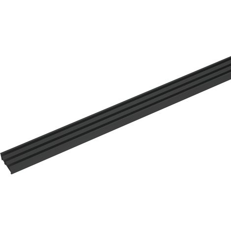 Mömax Vorhangschiene Style in Schwarz, ca. 160cm