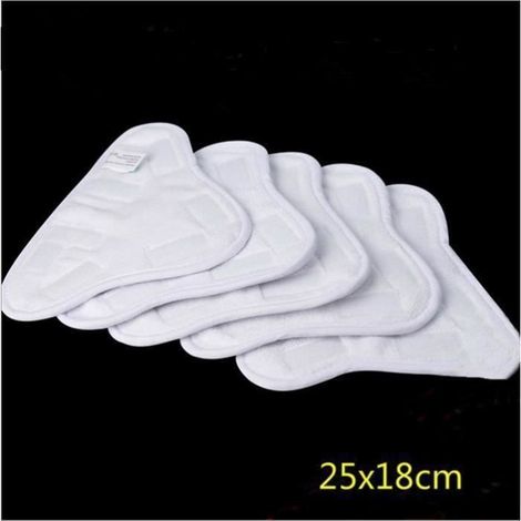 10er-Packung waschbare Mikrofasertücher, geeignet für den H2O X5 weißen Moppreiniger J01C82 (1/3)