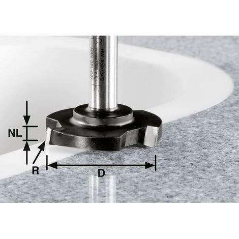 492701 Festool Fresa piana HW D 52/R1ss S12