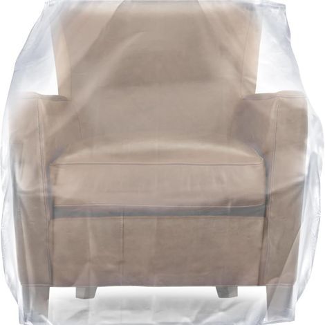 housses de chaise en plastique transparent, imperméables, anti-poussière et anti-poussière, pour meubles, canapé, fauteuil inclinable, rangement et déménagement, 64\ (1/5)