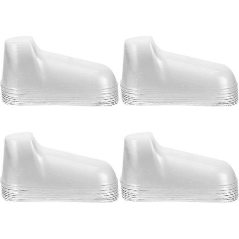 Présentoir à chaussures pour tout-petits, modèle de pieds en PVC, 40 pièces (1/5)