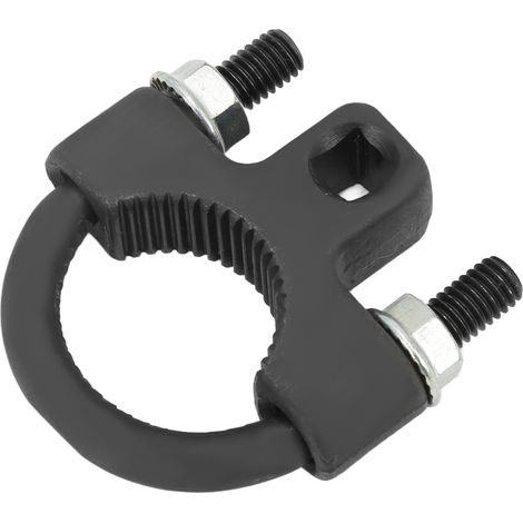 3/8-Zoll-Spurstangenschlüssel, schwarzer Kohlenstoffstahl, Werkzeug für die Montage und Demontage von Kfz-Fahrgestellen, mechanische Reparatur. (1/5)
