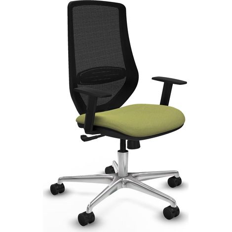 Piqueras-y-crespo Mardos sincro bali chaise bureau vert (1/3)