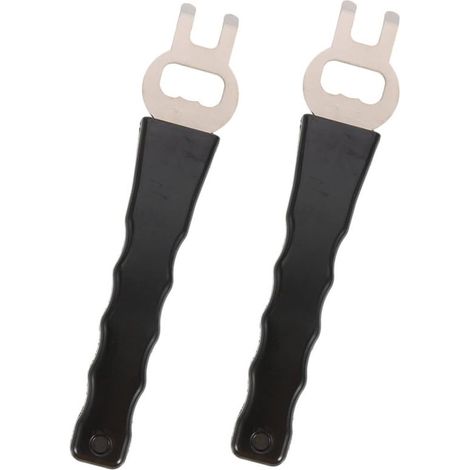 Pinzas anti-quemaduras，bandeja para hornear multifuncional de 2 piezas，pinzas aislantes térmicas para cubiertos，pinzas para sartenes (1/5)