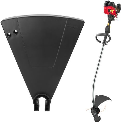 Protezione in plastica per decespugliatore e tagliabordi, compatibile con 1 pollice/25 mm/25,4 mm (1/5)