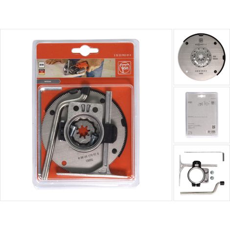 Fein 35222952010 HSS Kit lame da taglio 2 parti 100 mm 1 KIT
