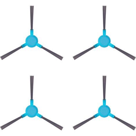 Kit de 4 brosses latérales pour Conga 3090, 3490, 4090, 4490, 4690, 5090, 5490, 6090 et 7090 - Pièces de rechange pour Conga de qualité - Accessoires Conga - Pièces de rechange de brosses (1/4)