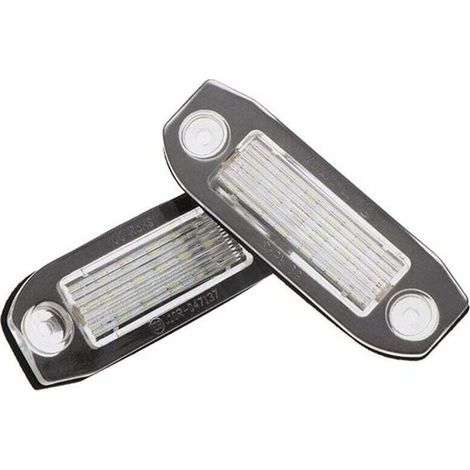 Lot De 2 Éclairages LED Plaque Immatriculation Voiture Sans Erreur Canbus Haute Luminosité