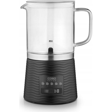 Milchaufschäumer caso CappuLatte schwarz Edelstahl 250 ml