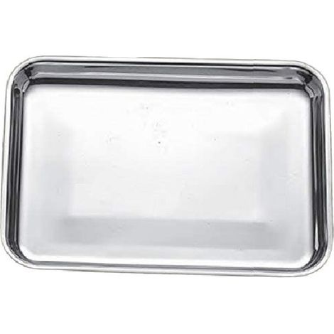 Abert vassoio pasticceria acciaio inox 18/10 professionale 30x22 cm