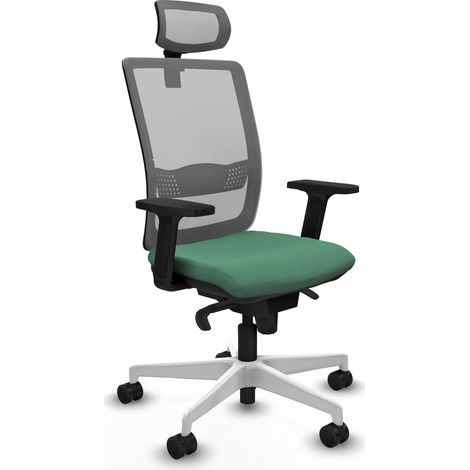 Silla de oficina piqueras y crespo Haches gris malla cómoda (1/2)
