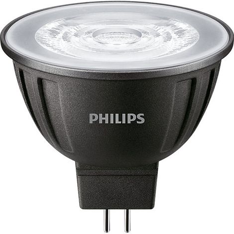 PHILIPS MASTER LED 30756800 SPOT D'ÉCLAIRAGE SPOT LUMINEUX ENCASTRABLE NOIR GU5.3 7,5 W (1/5)