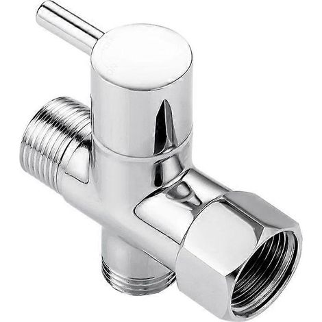 Adaptateur avec vanne d arrêt 3 Way Tee connecteur 7 8In x 7 8In x G1 2 (1/5)