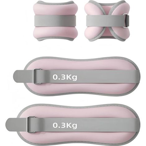 poids de pied Lot de 2 poids de poignet poids de cheville poids de poignet pilates poids pour jambes (1/5)