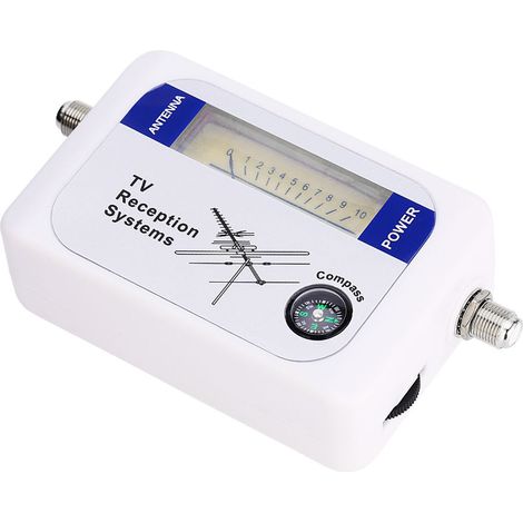 Détecteur de télévision, mesureur de signal de rétroéclairage universel portable et sensible pour antennes satellites distantes (1/5)