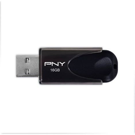 PNY Attaché 4 2.0 16GB 16GB USB 2.0 Schwarz USB-Stick (1/5)