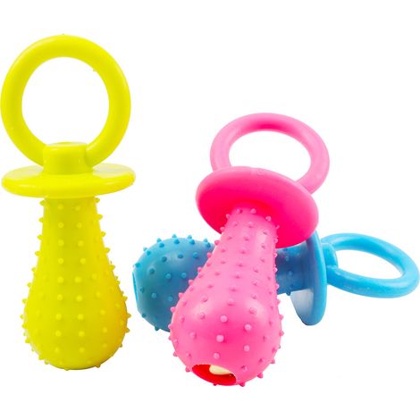Stück wunderschöne quietschende Hunde-Milchflaschen aus Gummi.
