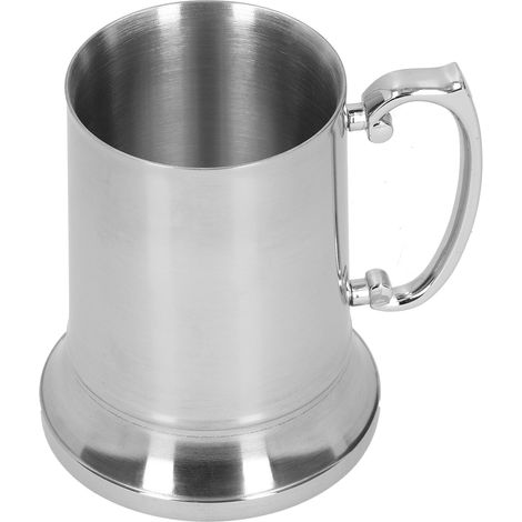 Gobelet en Acier Inoxydable 560ml pour Bar - Verre à Cocktail avec Anse
