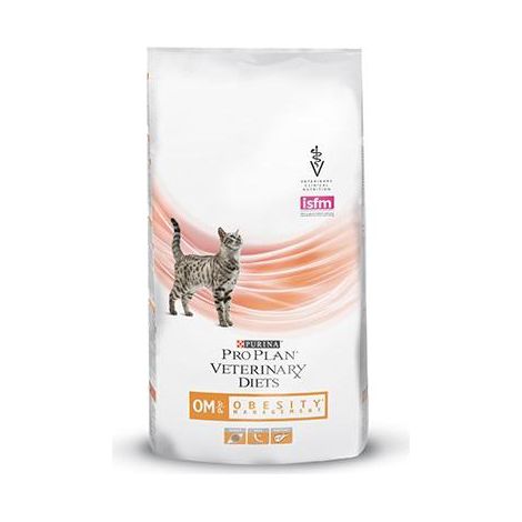 Pienso PURINA PRO PLAN VETERINARY DIETS FELINE OM para gatos con