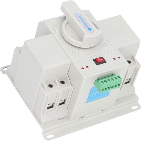 Commutateur de transfert automatique 2P ATS CB, sélecteur électrique double puissance 230V (1/5)
