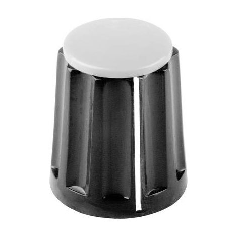Tête de bouton rotatif Mentor 330.31 avec marquage noir (Ø x H) 11.8 mm x 13 mm 1 pc(s) (1/2)