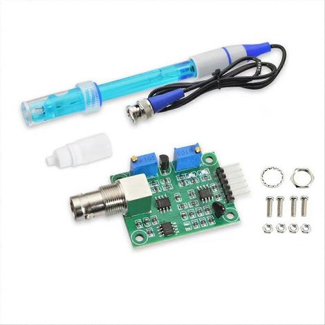 PH4502C Kit de module de capteur de détection de pH avec régulateur de détection (1/5)