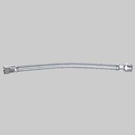 FLESSIBILE IN ACCIAIO INOX 1/2 M X 3/8 F - cm 20