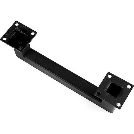 Ensemble de poignée de porte poignée de porte solide en fonte lourde antique (1 pièces, noir) (1/3)