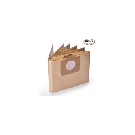 Lot de 10, 6,959 ¥ - 130,0 ¥, sacs à poussière en papier A 2201/2204/2504, adaptés aux sacs de rechange pour aspirateurs humides et secs Kärcher WD3 WD3P. - Crezuo (1/4)