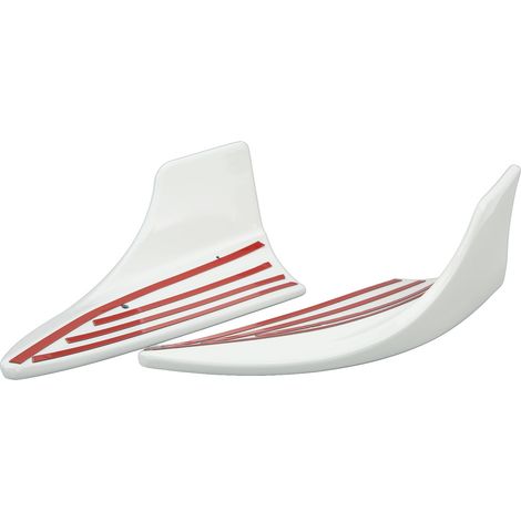 Kit de carrosserie avant neuf pour Mercedes Classe C W206 AMG-Line C43 dès 2021, pare-chocs avant blanc nacré (1/5)