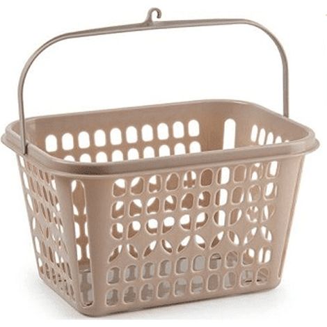 Cesta pinzas de plastico  Beige (1/4)