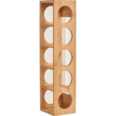 Cantina per vini, design a 5 livelli, soluzione salvaspazio, GIALLO (1/2)
