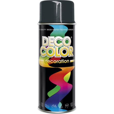 Pintura en aerosol spray Barniz decorativo spray 400ml RAL 7016 antracita