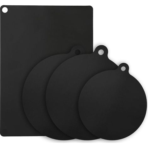 Ensemble de 5 pièces – protège-plaques à induction – Protections en silicone pour plaques à induction – Antidérapantes et résistantes à la chaleur – Lavables au lave-vaisselle – Différentes tailles – (1/5)