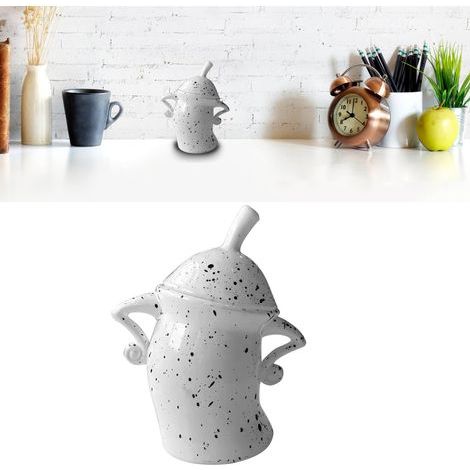 Boîte de rangement PVC robuste pour cuisine, rangement alimentaire sécurisé, décoration Halloween bureau, couleur blanche. (1/5)