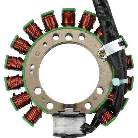 Compatible with the stator coil and magneto coil of the Yamaha YFM350ER quad (original part number 1YW-85510-21-00) of the 1987-1989 models.