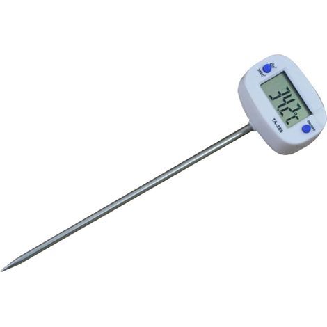 Thermomètre à sonde numérique professionnel de qualité alimentaire, capteur de température pour une mesure précise de l'huile alimentaire, thermomètre intérieur/extérieur (1/5)