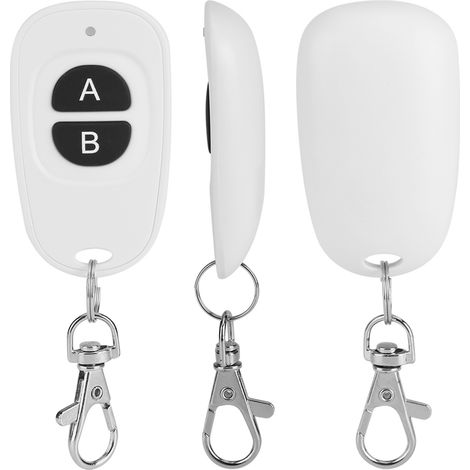 Émetteur de télécommande sans fil RF 433 MHz EV1527 à 1 ou 4 canaux pour une utilisation facile avec 2 boutons (1/5)