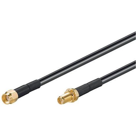 SMA-RP Stecker-Buchse 10m Verlängerungskabel (1/2)