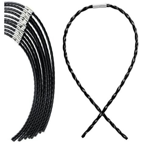 Lot de 10 Fil Extra Résistant Bosch F016800431 pour débroussailleuse AFS 23–37 bobines de fil pour débroussailleuse AFS 23-37, 37x3,5 mm