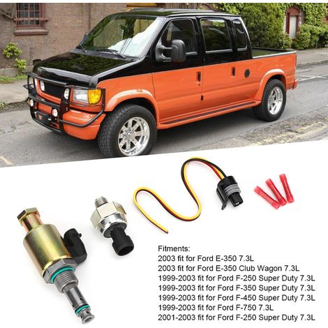 Ford 7,3-Liter-Kraftstoffeinspritzdruckregelventil (IPR/ICP) F81A9C968AA (1/5)