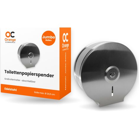 Edelstahl Toilettenpapierspender Papierspender Toilettenpapier Spender Abroller (1/5)