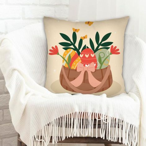 Housses de coussin solide pour salon chambre à coucher décoration de la saint-valentin (1/5)