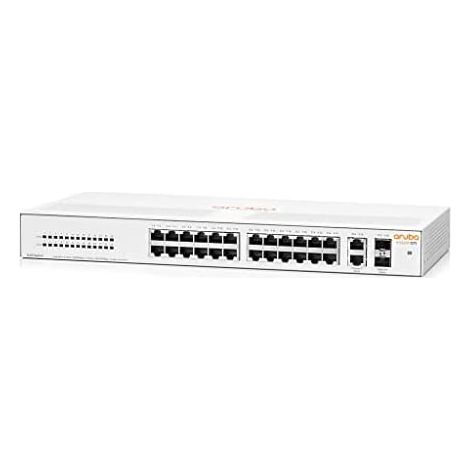 Hewlett Packard HPE Aruba Instant On 1430 26G 2SFP 26-Port unmanaged Switch Non-PoE (R8R50AABB) (1/4)