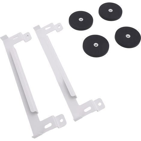 Support magnétique blanc pour voiture, kit de fixation satellite pour Mini, camping-car, bateau, avion (1/5)