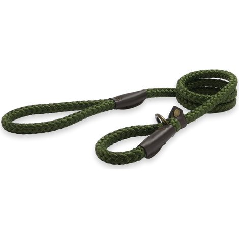 Ancol Gundog Slip Lead Deluxe Green 1.22m - 32405 (1/3)